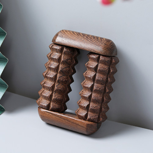 鸡翅木手部按摩解压轮