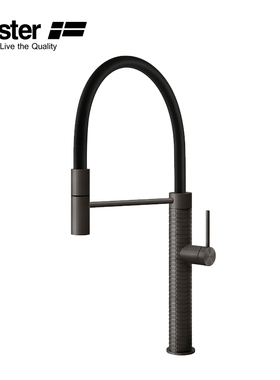 Foster 意大利进口厨房电器 Gun Metal系列 PVD 水龙头 8424856