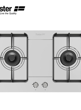 Foster 意大利进口厨房电器 嵌入式双眼燃气灶 7072000