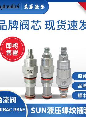 SUN溢流RBAC-LAN RBAA-LAN ABAE-LAN RBAA-LWN RBAC-LWN阀RBAELWN