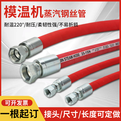 耐高温蒸汽钢丝管模温机耐压耐温