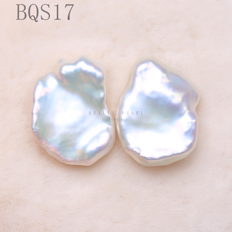 白色珍珠裸珠diyBRILLE