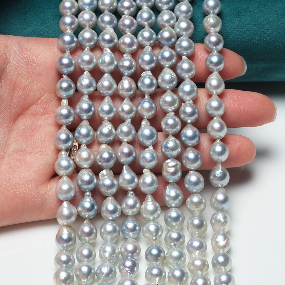 海水真多麻巴洛克链蓝血铂金灰