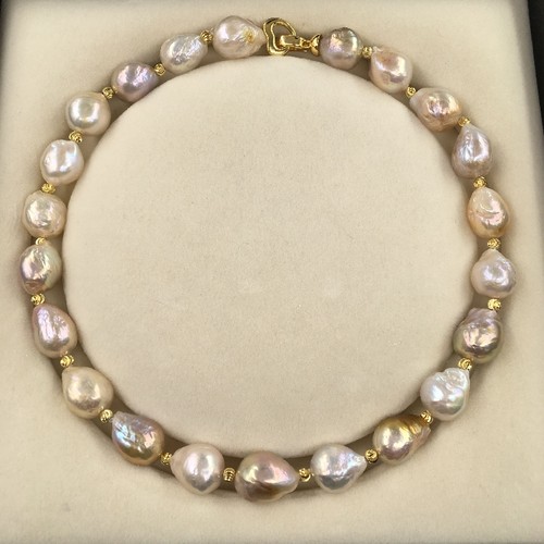 天然异形珍珠混彩手链巴洛克