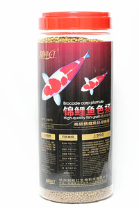别样红高级锦鲤鱼胚芽鱼粮锦鲤鱼特色高级鱼食1500克