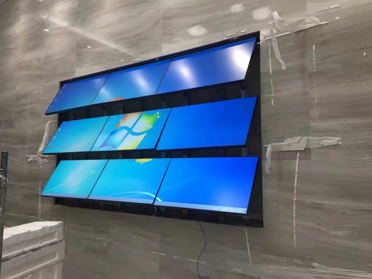 液晶拼接屏京东方LG三星46寸49寸55寸拼接屏幕无缝超窄边监控大屏