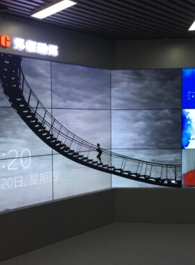 液晶拼接屏京东方LG三星46寸49寸55寸拼接屏幕无缝超窄边监控大屏