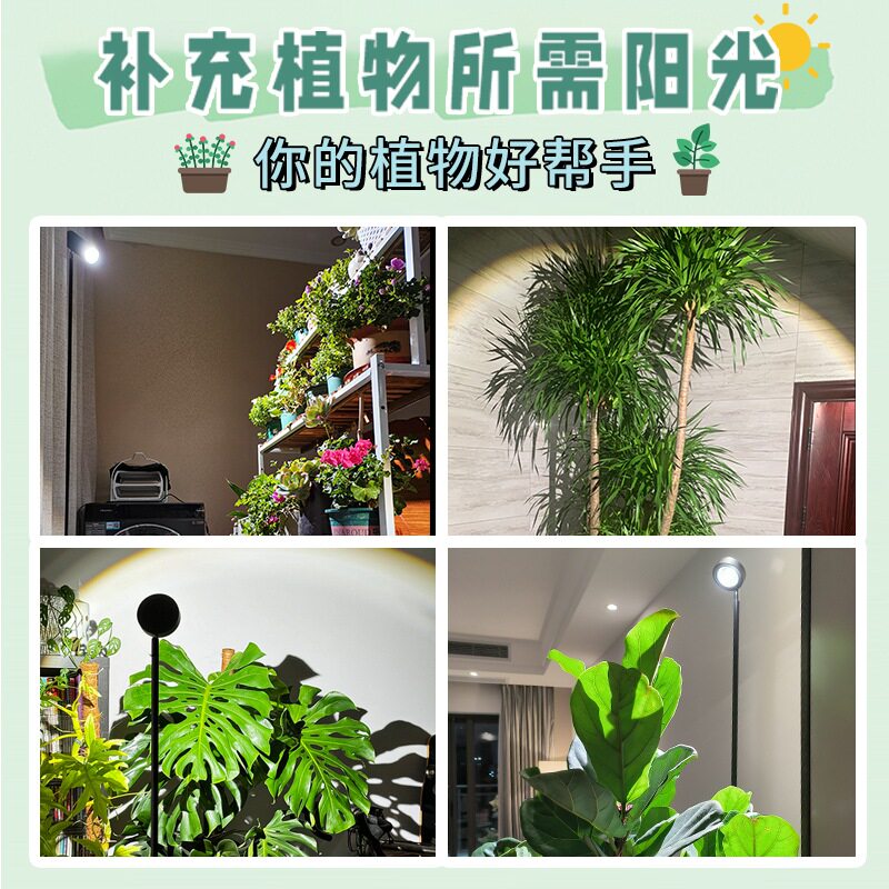 绿植阳光灯植物生长灯落地热植光灯仿模拟太阳光照全光谱室内灯