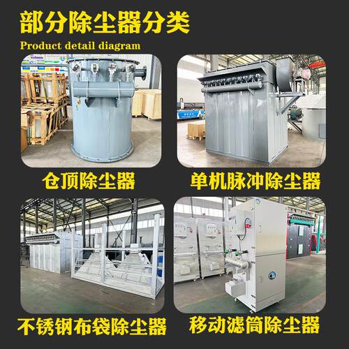 电厂布袋除尘器粉尘收集器冶炼厂除尘设备工业防爆脉冲袋式除尘器