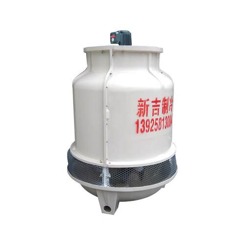 工业制冷圆形玻璃钢冷却塔 水循环制冷15T冷却塔84 新品供应