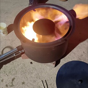 废机油取暖炉气化炉蓝火烧废油炉全套柴油炉室内炉炉子新款家用炉