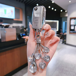 大众朗逸钥匙套高级感polo凌度专用途安朗行桑塔纳保护壳扣包男女