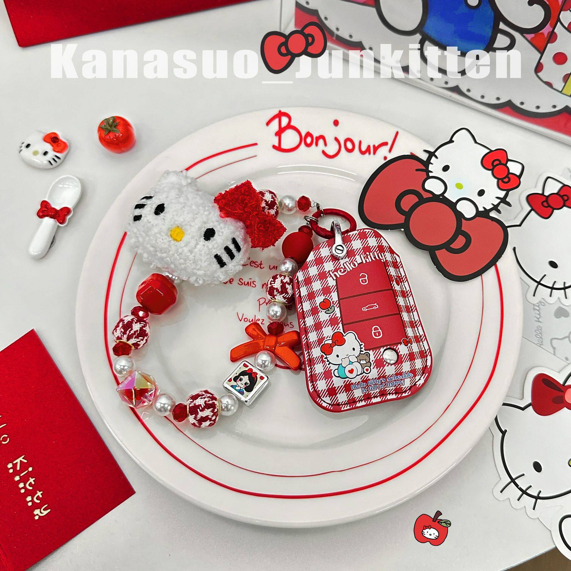 大众迈腾B8钥匙套帕萨特专用蔚揽威然CC遥控器保护壳包扣高级感女