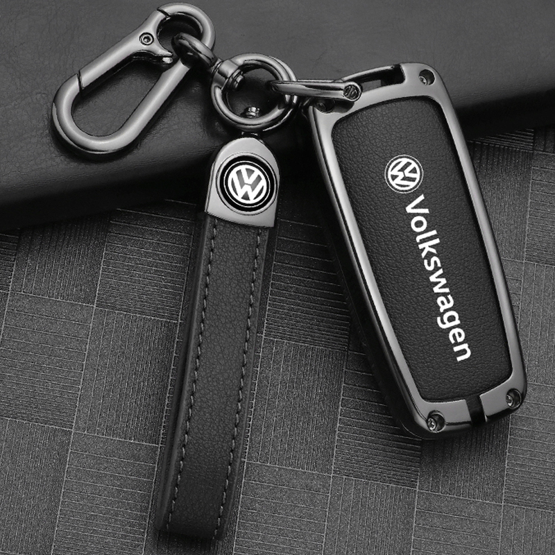 适用大众CC钥匙套老款迈腾14/15/16/17/18款一键启动车锁匙包壳扣