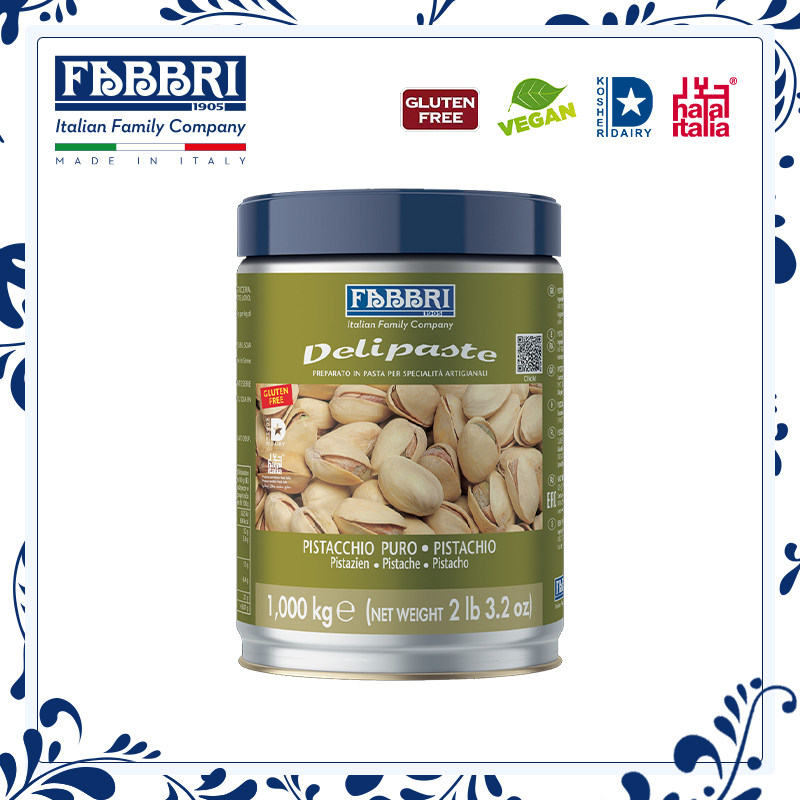 Fabbri法布芮纯开心果调味酱1kg