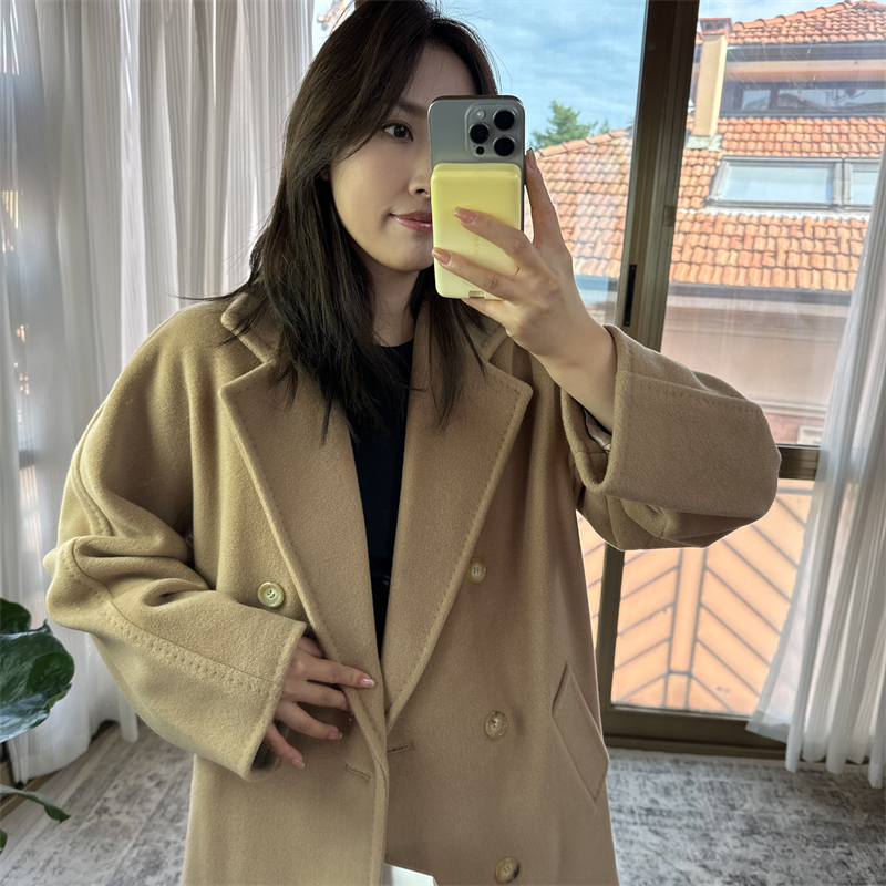 Max家 Rebus101801 经典短款大衣 意大利专柜正品直播代购