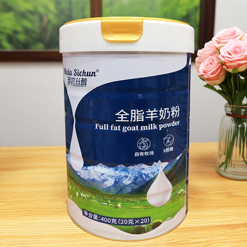 新疆那拉丝醇全脂羊奶粉400g