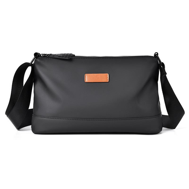 2025跨境新款通勤单肩包男包休闲百搭大容量皮膜斜挎包出行挎包男