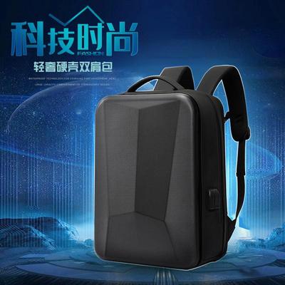 新款硬壳16寸笔记本电脑背包男女士通用双肩包大容量防水学生书包