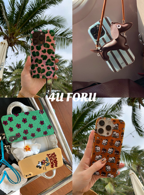 花朵手机壳米奇腊肠狗硬壳豹纹软壳iPhone手机壳