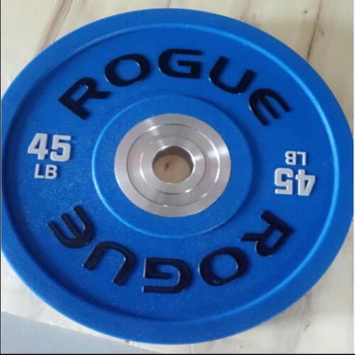 ROGUE杠铃片CPU大孔彩色竞技片健身房工作室高端商用Crossfit举重