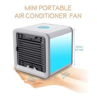 空调扇家用桌面小型冷风机加湿水冷电风扇 USB制冷空调式