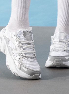 SKECHERS斯凯奇女鞋熊猫鞋2025新款运动鞋缓震休闲鞋150525