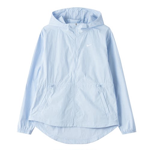 NIKE女运动服训练梭织连帽夹克