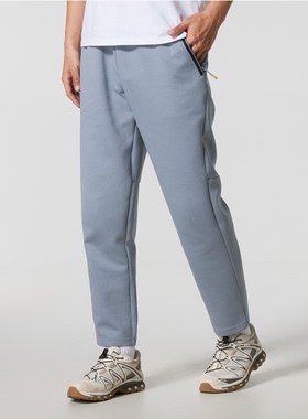 Skechers斯凯奇2025新款男裤休闲裤舒适运动保暖针织长裤P425M024