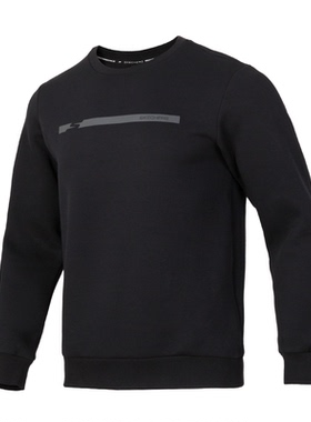 Skechers斯凯奇秋季男款针织套头卫衣休闲上衣 P324M024