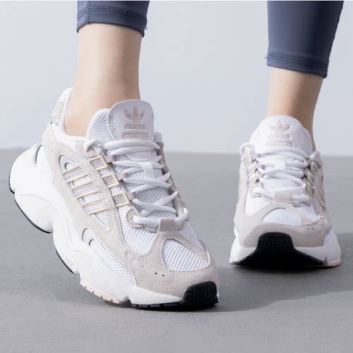 阿迪达斯女百搭运动低帮老爹鞋