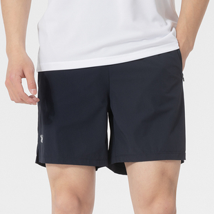 UA安德玛男士7寸梭织运动跑步美式拉链裤兜篮球裤短裤22500214