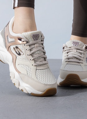 Skechers斯凯奇女子透气轻便熊猫鞋时尚耐磨老爹鞋 12958