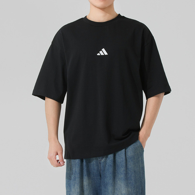 阿迪达斯男子运动休闲短袖T恤