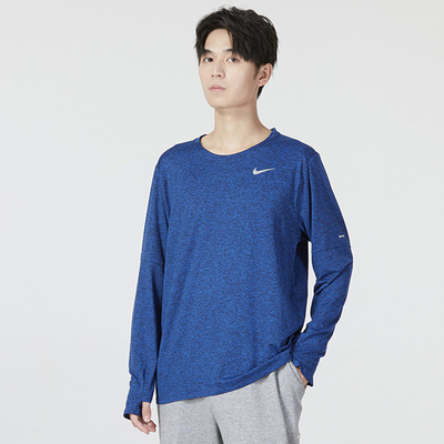 Nike男装上衣运动跑步长袖T恤