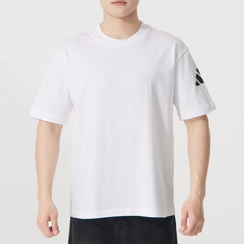 Adidas男子夏季运动休闲短袖T恤