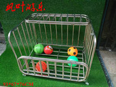 幼儿园不锈钢球车可移动足球篮装 球收纳车手推球框户外器械置球架