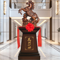落地马到成功摆件公司办公室开业乔迁礼物送礼大型马装饰高档大气