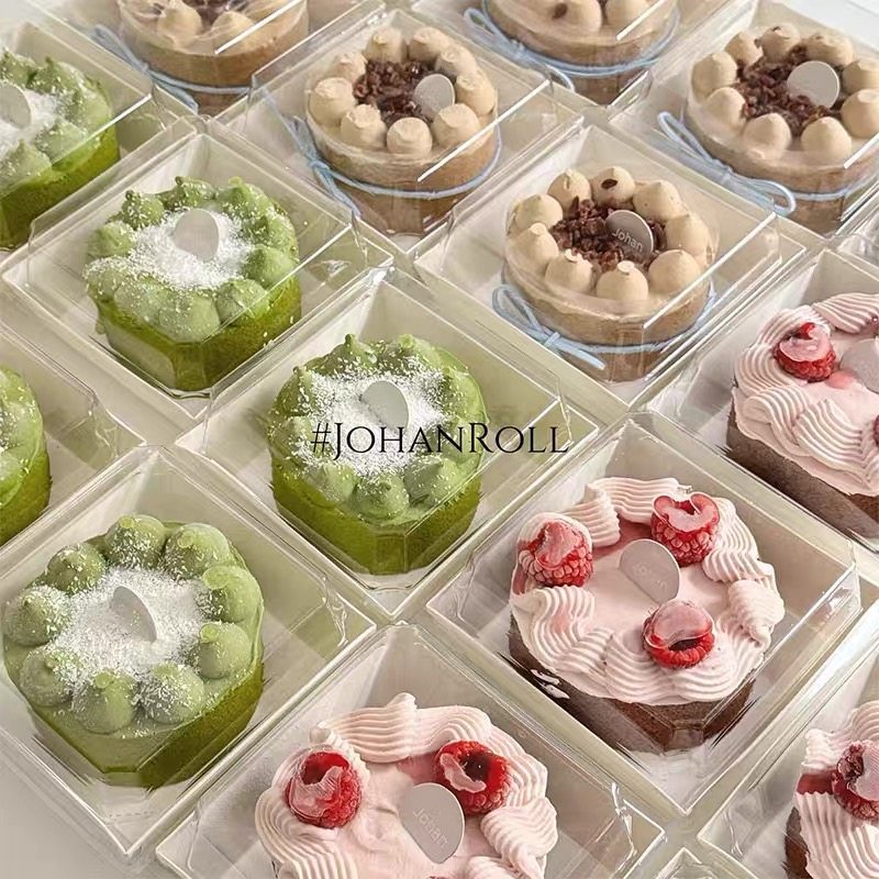 网红2寸3寸蛋糕包装盒透明加高四寸切块蛋糕盒提拉米苏甜品打包盒,节庆用品/礼品,蛋糕/烘焙装饰用品,淘宝优惠券,粉丝福利购,淘宝优惠卷