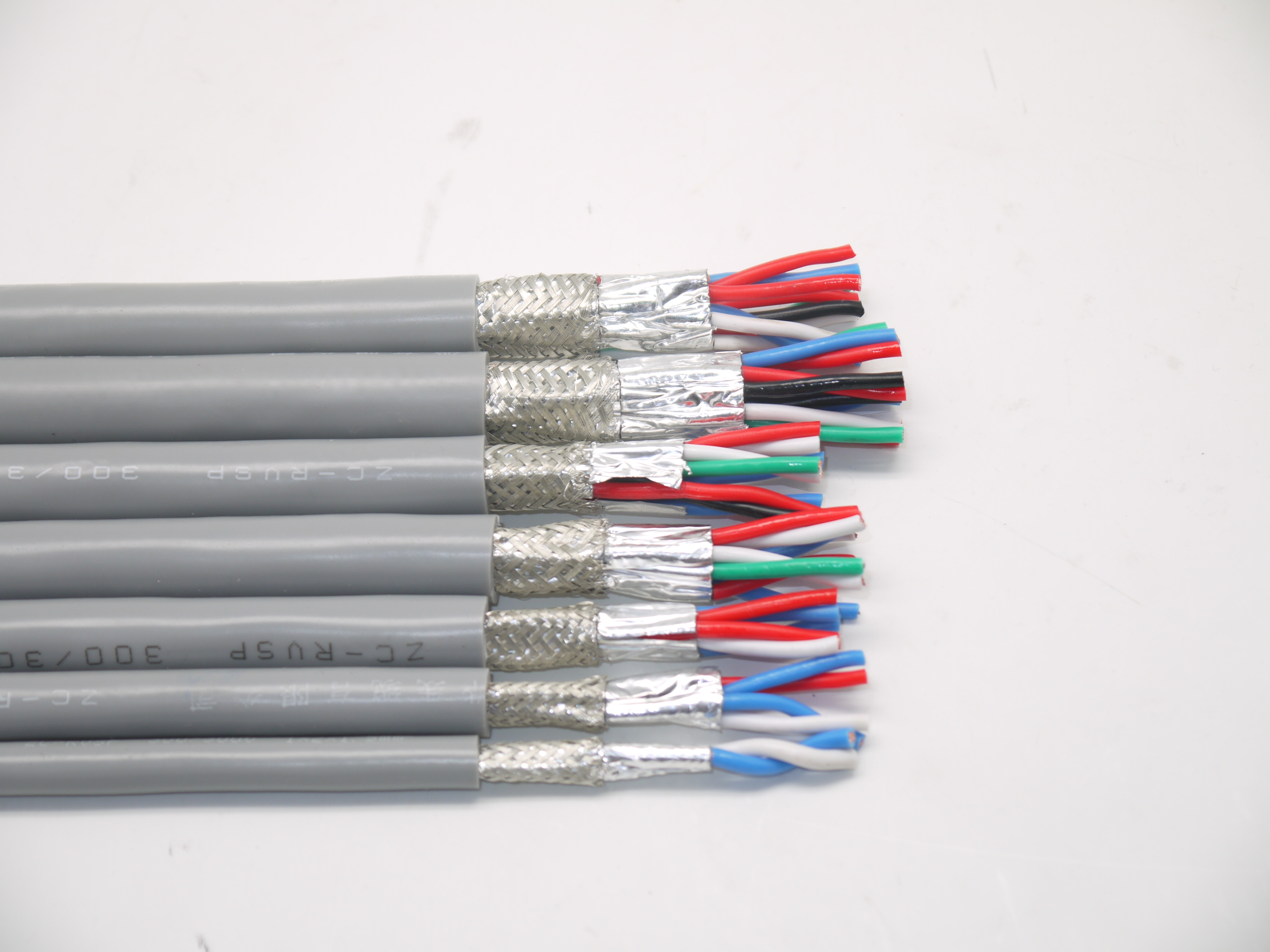 灰色护套rvsp双绞平方双层屏蔽