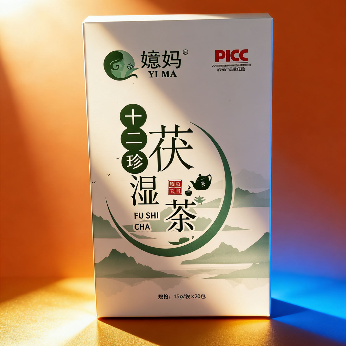 嬑妈怀姜膏茯湿茶浓缩养生膏