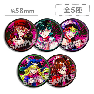 恶狼游戏 徽章吧唧 霜月雪成 神木律 新村洸 饭田伦太郎 游戏周边