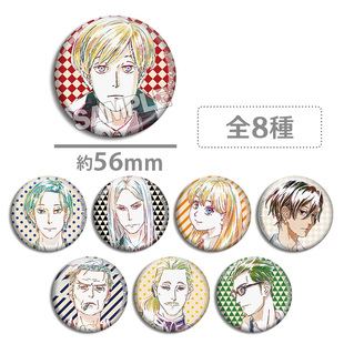 ACCA13区监察课 吉恩 尼诺 利利乌姆 吧唧徽章 Ani-Art 水彩 周边