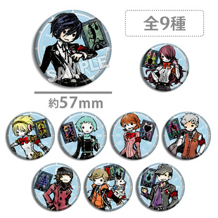 女神异闻录3 涂鸦吧唧 P3 岳羽由加莉 结城理 伊织顺平 周边