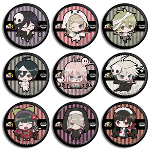 新弹丸论破V3赤松枫王马小吉最原终一周边徽章Q版金属吧唧现货