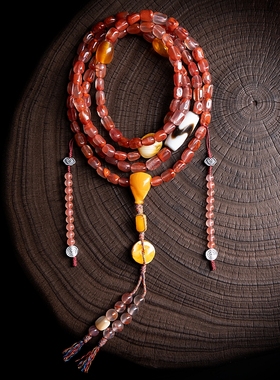 卡杰格朵.南红玛瑙念珠