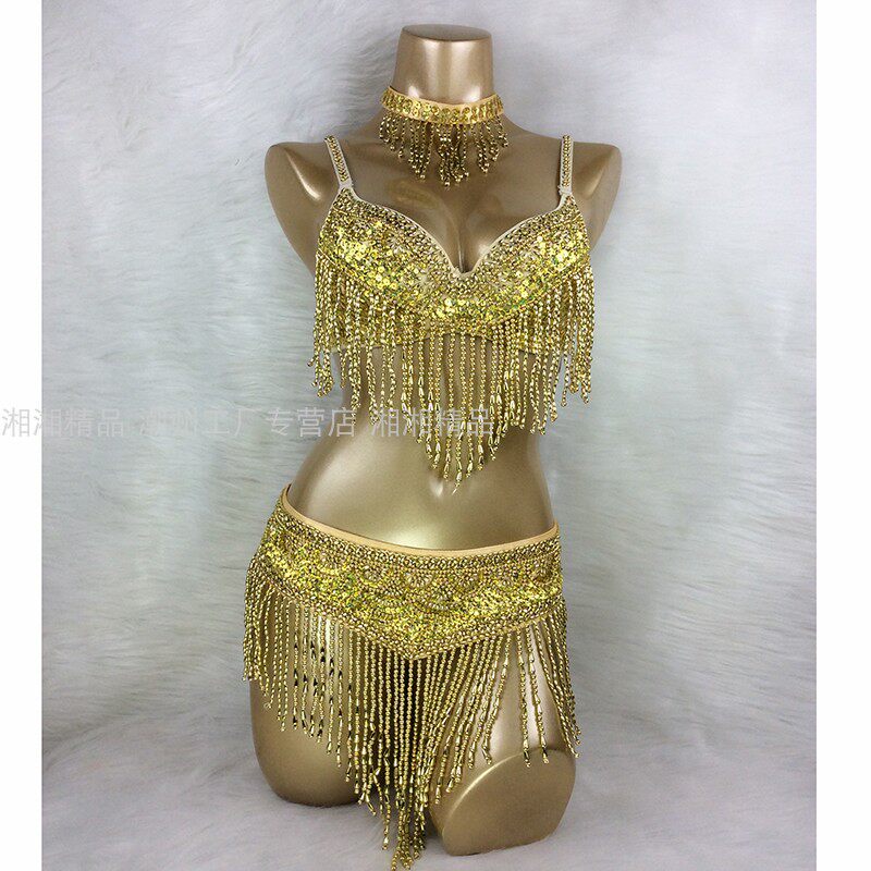 Large Belly Dance Beaded sequins adult Costume suit sexy Latin Clothes & Accessories Latin dance costumesin the Sports/Yoga/Fitness/Fans supplies , Dance/Aerobics/Gymnastics , Belly dance , Belly Dance Set(Costumes)  category - from Buy2taobao.com to provide professional Taobao agent buy service