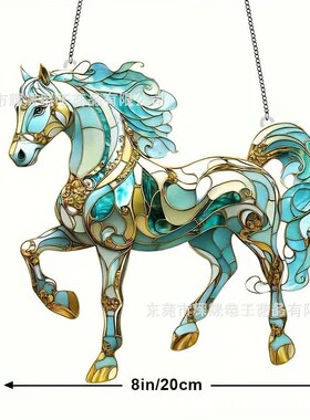 168B跨境新款平面亚克力优雅奔跑