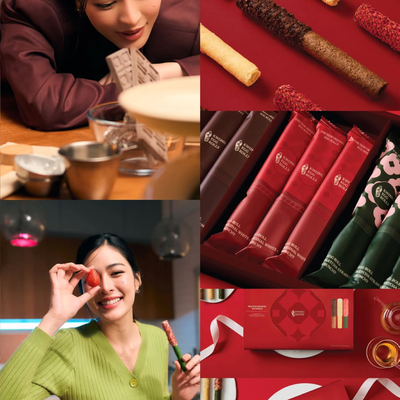 代购邝玲玲蛋卷 邝玲玲orm同款盒装港味蛋卷泰国代购lingorm