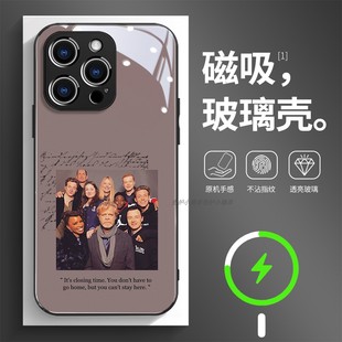 磁吸玻璃手机壳适用苹果17iPhone16plus14Pro15Max13Pro12 11 shameless无耻之徒2